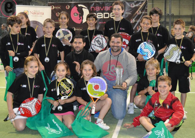 Navarra Padel Master Club &quot;al copo&quot; en el Campeonato Navarro por Equipos de Menores 2012
